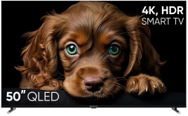 Телевизор Topdevice TDTV50CQ08U_BK, 50 дюймов, 4K Ultra HD, смарт ТВ, WildRed, черный