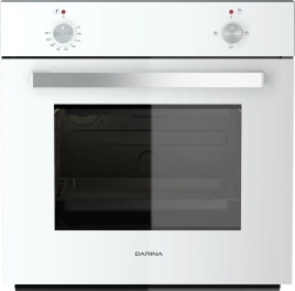 Электрический духовой шкаф Darina BO 1700W 59 см, 50 л, белый