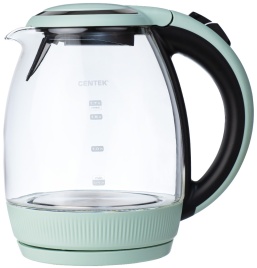 Чайник электрический Centek CT-0008 MINT стекло