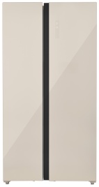 Холодильник Side-by-Side Zugel ZRSS630C No frost, бежевый