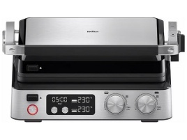 Электрогриль  Braun CG7040, дисплей, мощность 2000 Вт, съемные пластины
