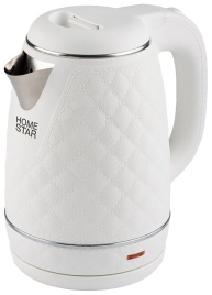 Чайник электрический Homestar HS-1007, 1.7 л, белый