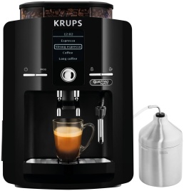 Кофемашина автоматическая Krups Espresseria Quattro Force EA82F010 черный