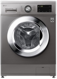 Стиральная машина с сушкой LG F4J3TMG5P 8 кг, серебристый
