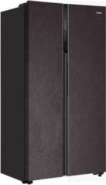 Холодильник Side-by-Side Haier HRF-541DY7RU No frost, черный