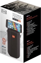 Портативная акустика MAX MR-280 Black