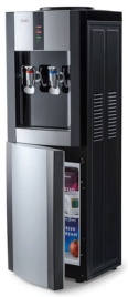 Кулер для воды AEL LС-AEL-47b black/silver с холодильником
