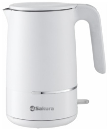 Чайник электрический Sakura SA-2176W , 1.7 л, белый