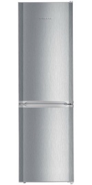 Двухкамерный холодильник Liebherr CUele 3331-26 001, серебристый