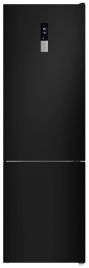 Двухкамерный холодильник Maunfeld MFF200NFBE No frost, черный