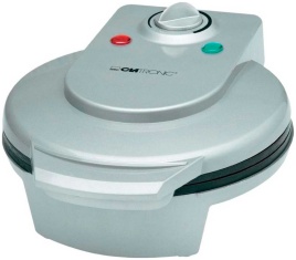 Вафельница Clatronic HA 3494 silber, мощность 1200 Вт, для тонких вафель