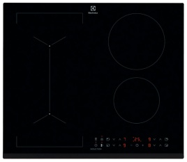 Электрическая варочная панель Electrolux LIV63431BK 59 см, 4 конфорки стеклокерамика, черный
