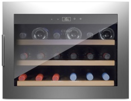 Встраиваемый винный шкаф Caso WineSafe 18 EB Inox