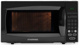 Микроволновая печь - СВЧ Starwind SMW5020, 20 л, 700 Вт, черный