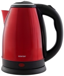 Чайник электрический Centek CT-1068 RED (красный) металл
