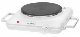 Настольная плита Bomann EKP 5027 CB weiss 1 конфорка, белый