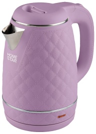 Чайник электрический Homestar HS-1007, 1.7 л, лиловый