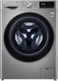 Стиральная машина с сушкой LG F4V5VG2S 9 кг, серый металлик