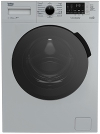 Стиральная машина Beko RSPE78612S автомат 7 кг, серебристый