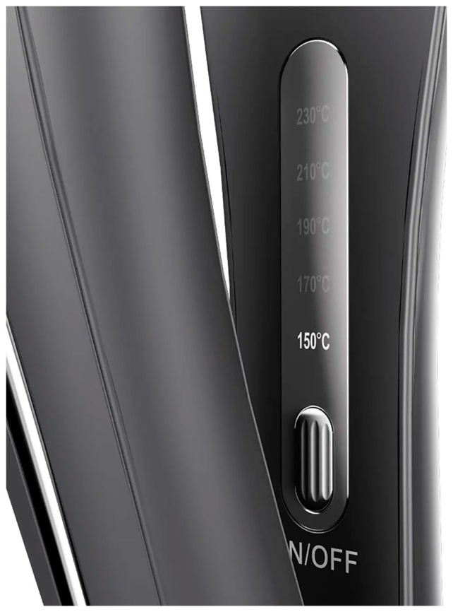 Выпрямитель для волос Haier HHS-618 черный фото 5