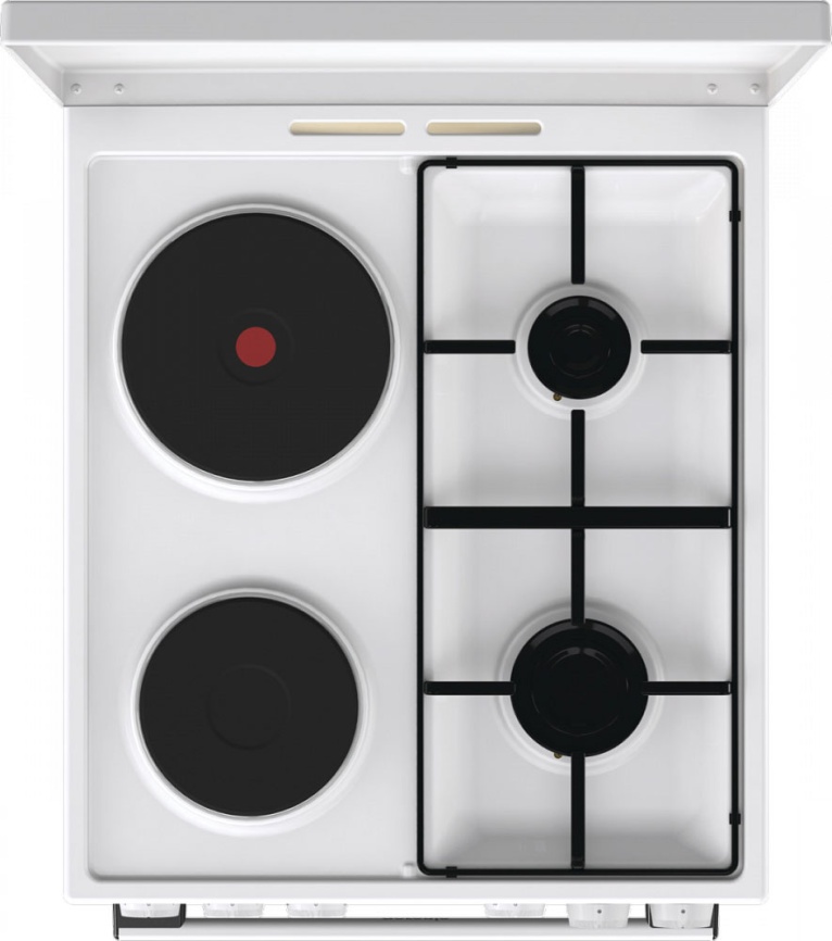 Комбинированная плита Gorenje GK5A12WG 4 конфорки, белый фото 3