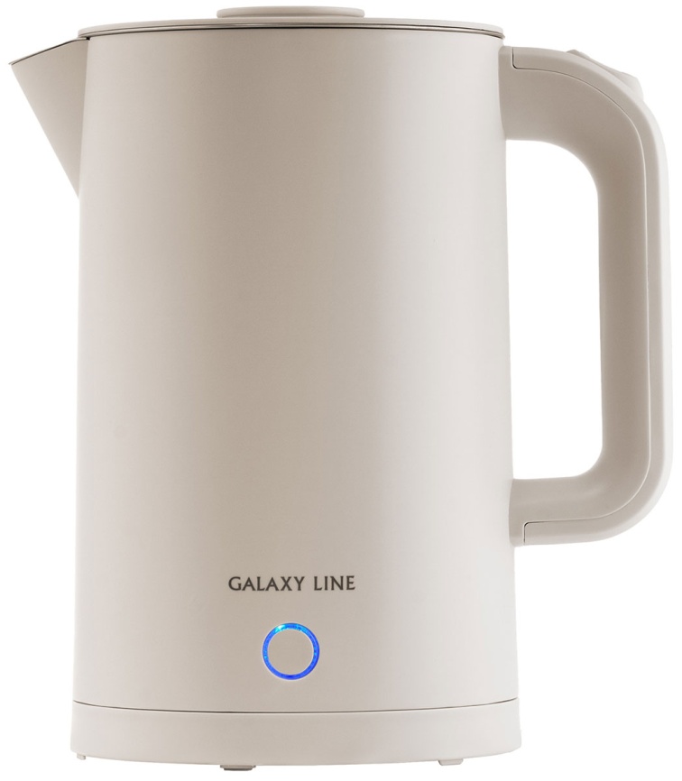 Чайник электрический Galaxy Line GL 0362, бежевый фото 2