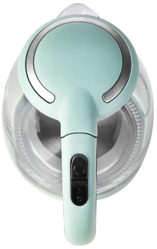 Чайник электрический Centek CT-0008 MINT стекло фото 5