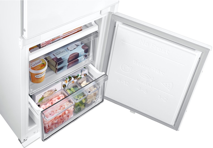 Встраиваемый двухкамерный холодильник Samsung BRB80F26CES0EO фото 7