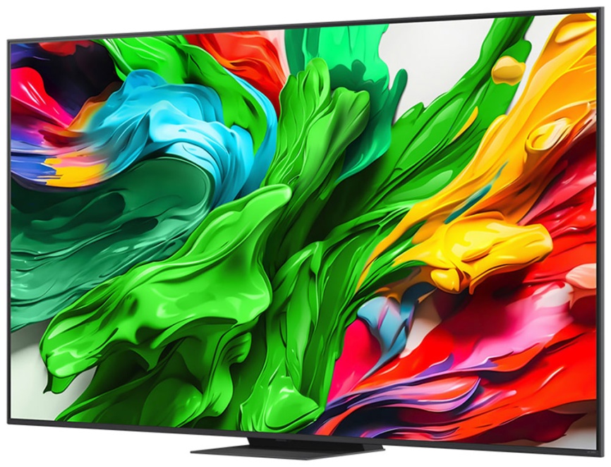 Телевизор LG 86QNED86A6A.ARUG, 86 дюймов, 4K HDR, смарт ТВ, WebOS 25, черный фото 3