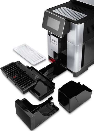 Кофемашина автоматическая De’Longhi ECAM610.75.MB, дисплей, черный фото 4