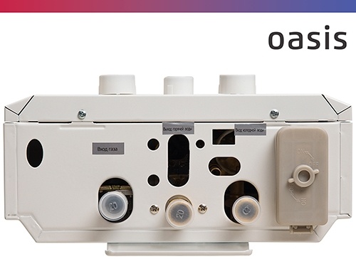 Газовый водонагреватель Oasis OR-12 W белый фото 2