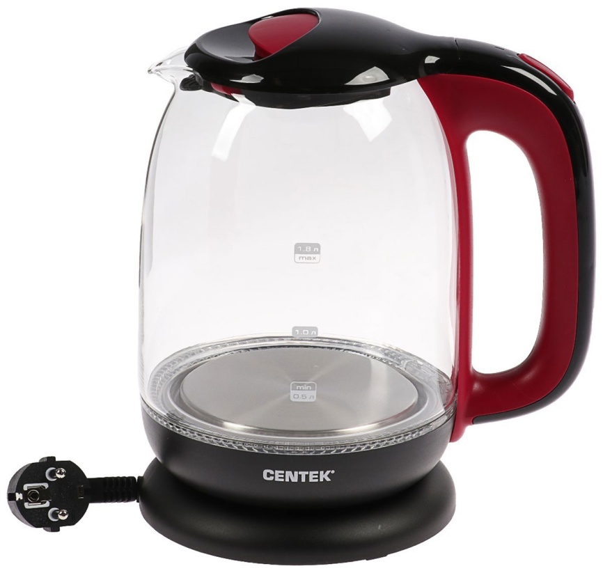 Чайник электрический Centek CT-0034 Black фото 1