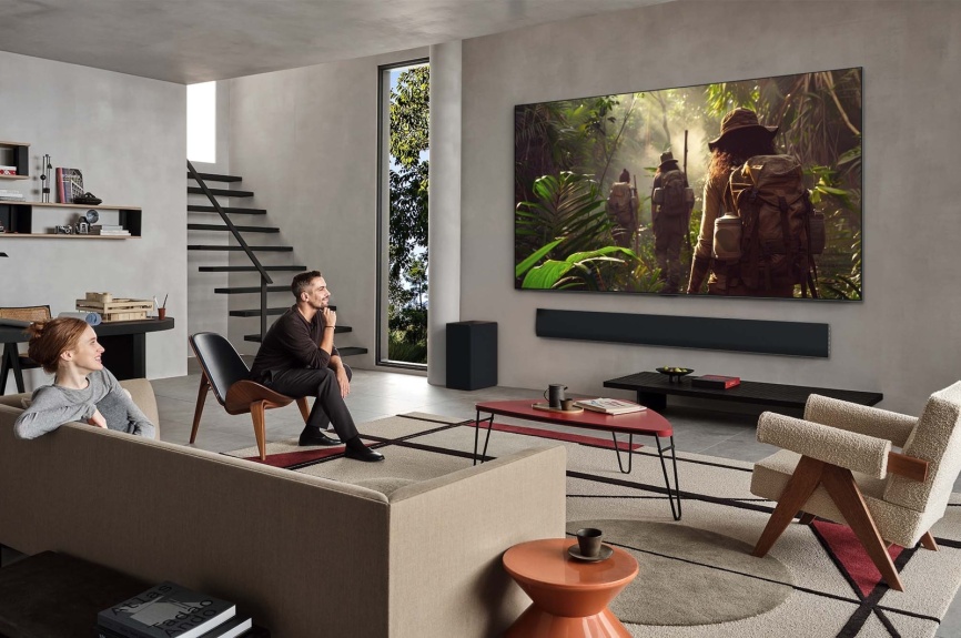 Телевизор LG OLED83G5RLA.ARUG, 83 дюйма, 4K Ultra HD, смарт ТВ, WebOS, серебристый фото 10
