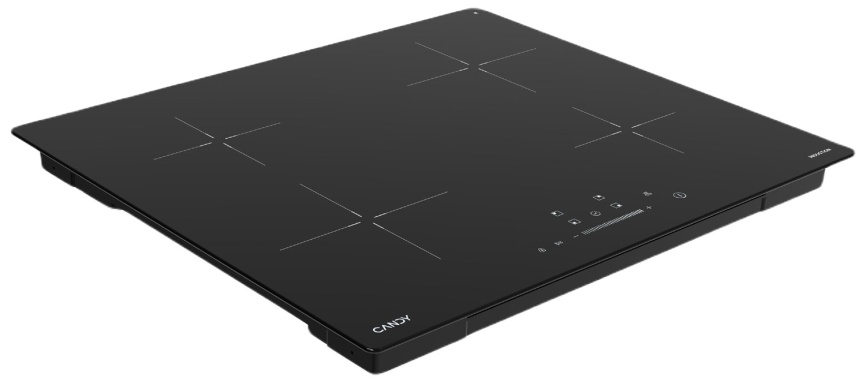 Электрическая варочная панель Candy CHXY64TB 59 см, 4 конфорки стеклокерамика, черный фото 3
