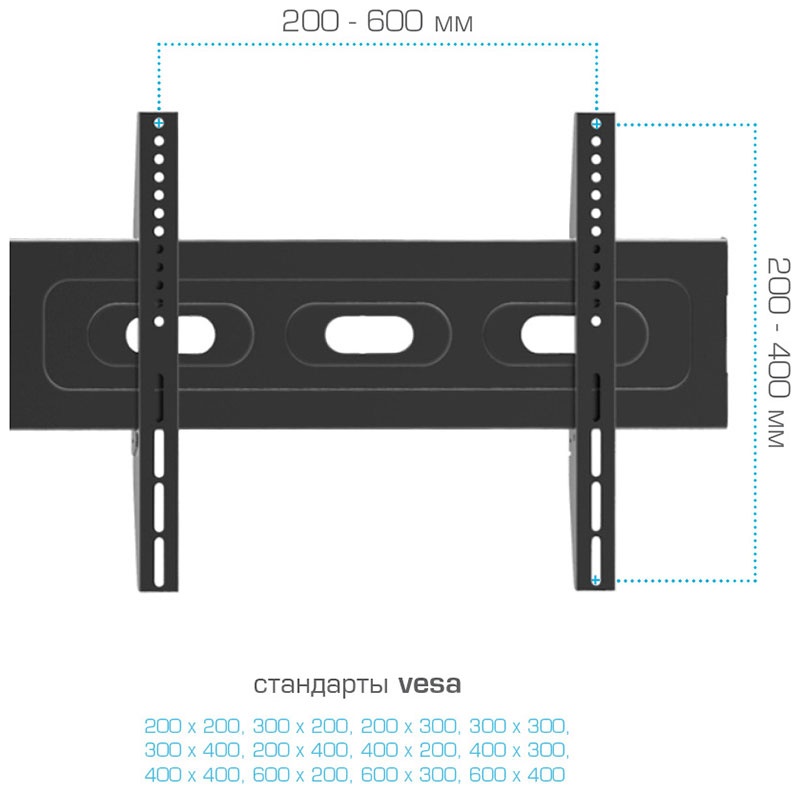 Мобильная стойка для LED/LCD/ PLASMA телевизоров Arm media PT-STAND-12 black фото 4