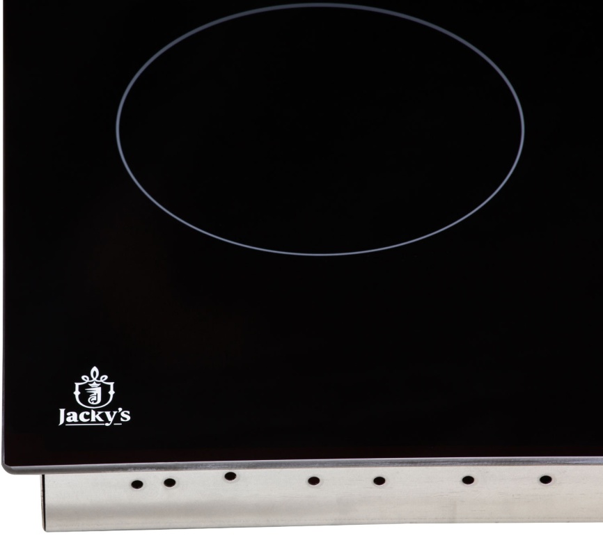 Электрическая варочная панель Jacky's JH MB63 59 см, 4 конфорки стеклокерамика, черный фото 5