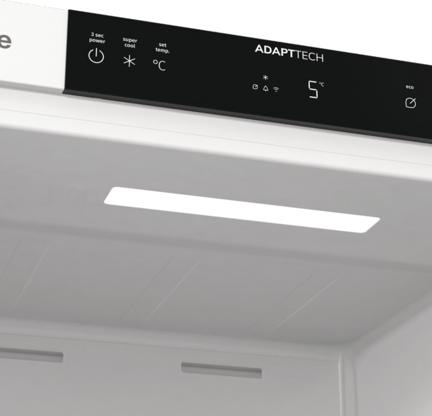 Встраиваемый однокамерный холодильник Gorenje RI517E41WF No frost, белый фото 8
