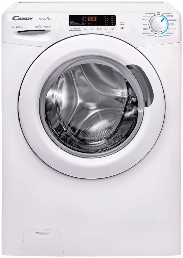 Стиральная машина Candy CSH44283DW/2-07 автомат 8 кг, белый фото 1