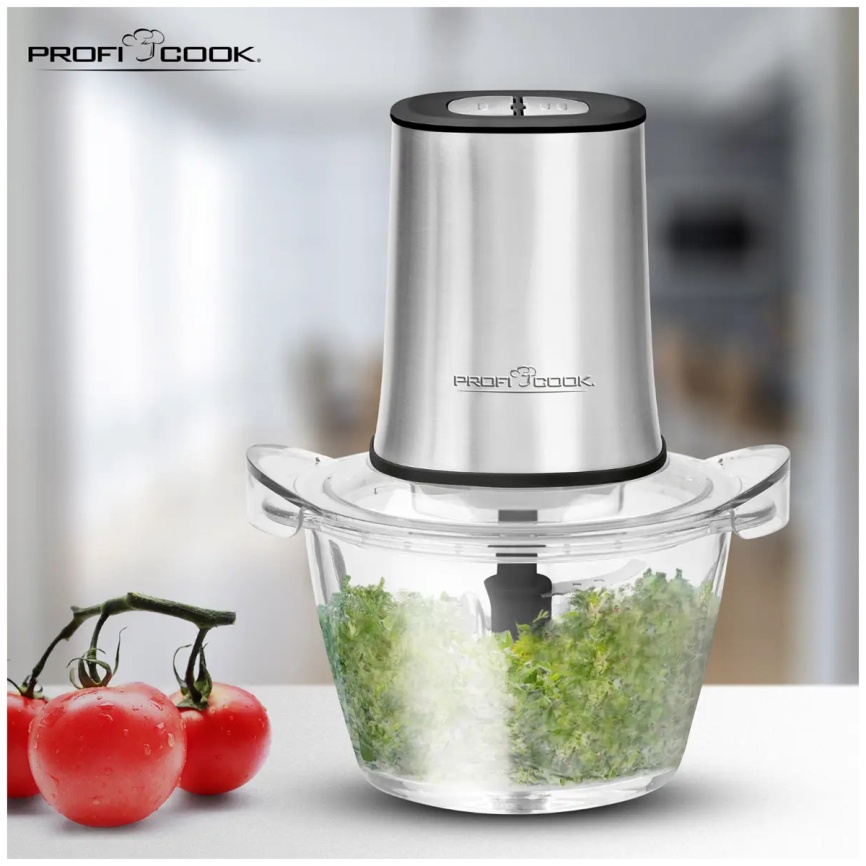 Измельчитель Profi Cook PC-MZ 1150 inox, 2 скорости, режим колки льда фото 3