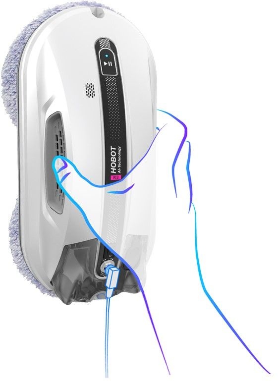 Робот-мойщик окон Hobot R3 Ultrasonic фото 2