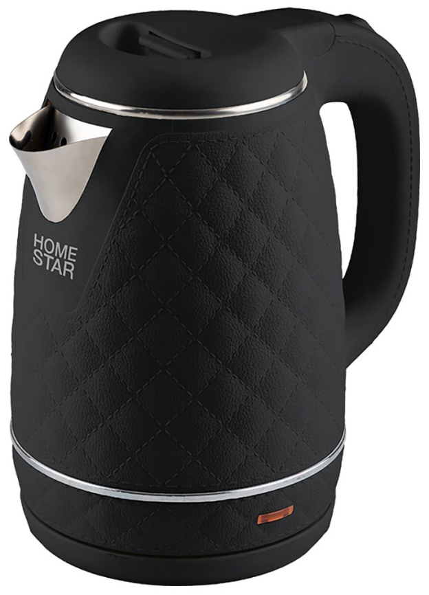 Чайник электрический Homestar HS-1007, 1.7 л, черный фото 1