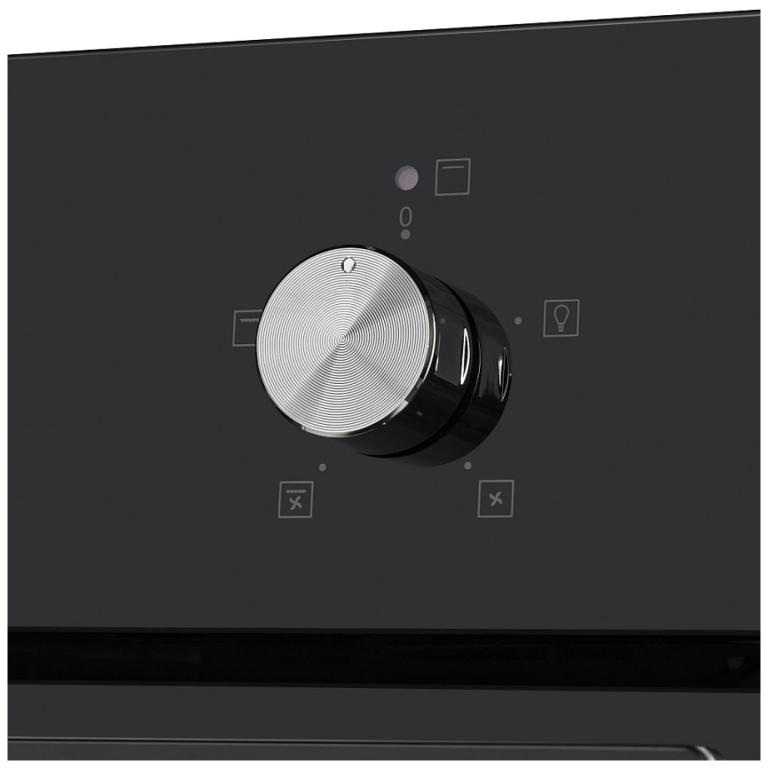 Газовый духовой шкаф Maunfeld EOGC604B 59 см, 60 л гриль конвекция, черный фото 8