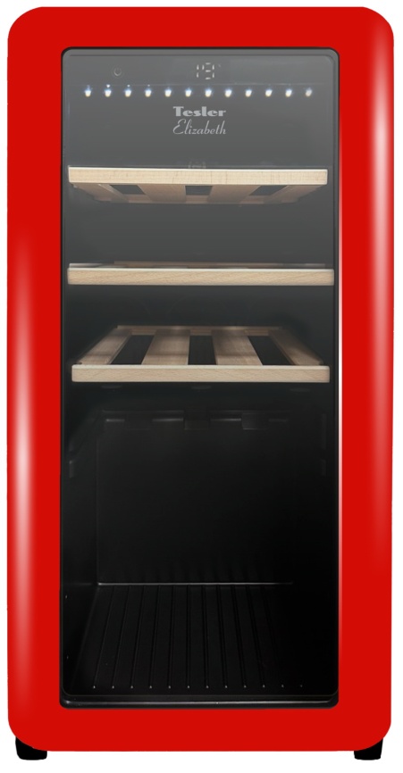 Винный шкаф Tesler CWC-188 RUBY RED LD фото 1