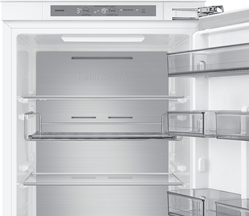Встраиваемый двухкамерный холодильник Samsung BRB80F26ADF0EO фото 4