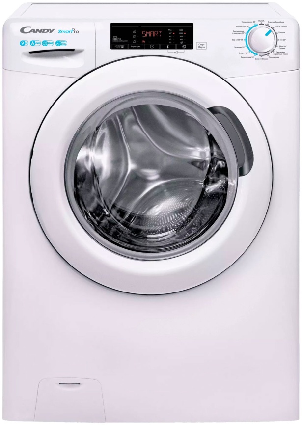 Стиральная машина Candy Smart Pro CSO 129T3/1-07 автомат 9 кг, белый фото 1