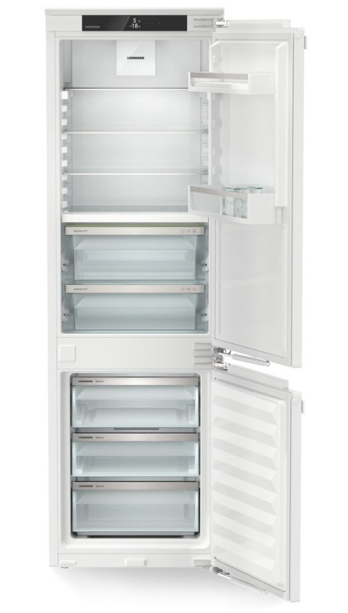 Встраиваемый двухкамерный холодильник Liebherr ICBNdi 5123-22 001 BioFresh No frost, белый фото 3