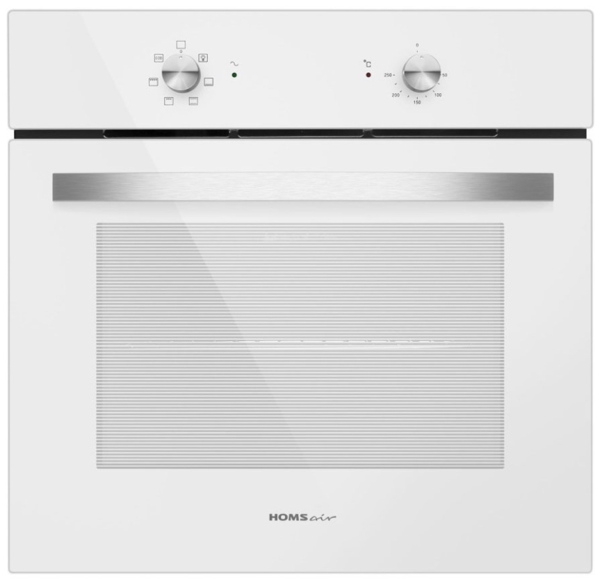 Электрический духовой шкаф Homsair OES660WH01 59 л гриль, белый фото 1