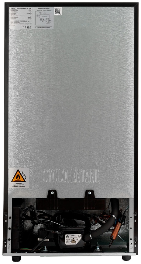 Винный шкаф Tesler CWC-300 LEFT DOOR фото 15