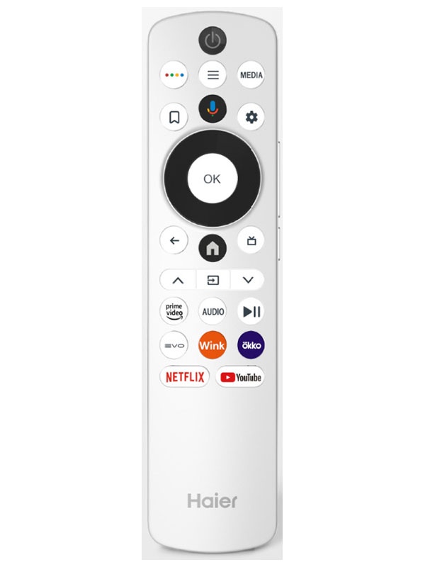 Телевизор Haier 55 Smart TV S4, 55 дюйма, 4K Ultra HD, смарт ТВ, Android TV 11, серый фото 19