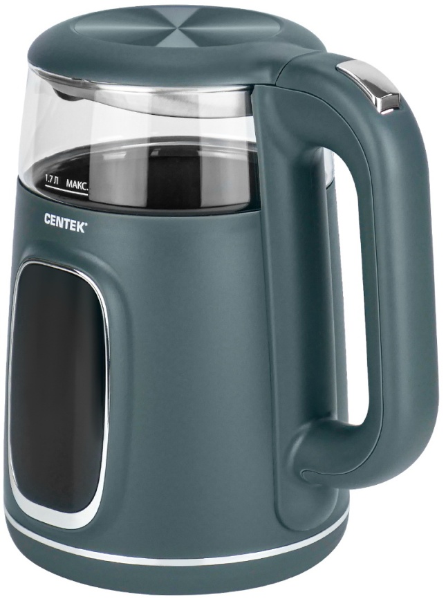 Чайник электрический Centek CT-0052 Green фото 5